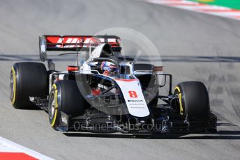 World © Octane Photographic Ltd. Formula 1 – F1 Pre-season Test 2 - Day 1. Haas F1 Team VF20 – Romain Grosjean. Circuit de Barcelona-Catalunya, Spain. Wednesday 26th February 2020.