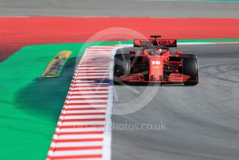 World © Octane Photographic Ltd. Formula 1 – F1 Pre-season Test 2 - Day 1. Scuderia Ferrari SF1000 – Charles Leclerc. Circuit de Barcelona-Catalunya, Spain. Wednesday 26th February 2020.