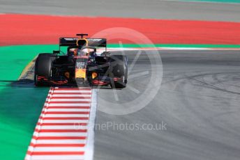 World © Octane Photographic Ltd. Formula 1 – F1 Pre-season Test 2 - Day 1. Aston Martin Red Bull Racing RB16 – Max Verstappen. Circuit de Barcelona-Catalunya, Spain. Wednesday 26th February 2020.