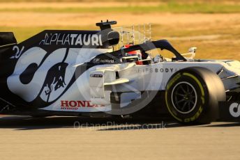 World © Octane Photographic Ltd. Formula 1 – F1 Pre-season Test 2 - Day 1. Scuderia AlphaTauri Honda AT01 – Daniil Kvyat. Circuit de Barcelona-Catalunya, Spain. Wednesday 26th February 2020.