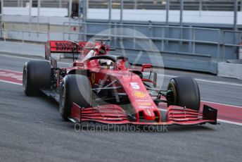 World © Octane Photographic Ltd. Formula 1 – F1 Pre-season Test 2 - Day 1. Scuderia Ferrari SF1000 – Sebastian Vettel. Circuit de Barcelona-Catalunya, Spain. Wednesday 26th February 2020.