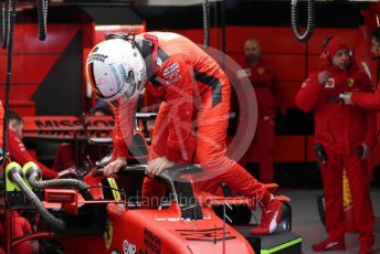 World © Octane Photographic Ltd. Formula 1 – F1 Pre-season Test 2 - Day 1. Scuderia Ferrari SF1000 – Sebastian Vettel. Circuit de Barcelona-Catalunya, Spain. Wednesday 26th February 2020.