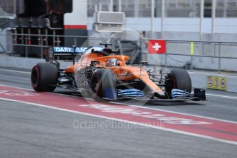 World © Octane Photographic Ltd. Formula 1 – F1 Pre-season Test 2 - Day 1. McLaren MCL35 – Carlos Sainz. Circuit de Barcelona-Catalunya, Spain. Wednesday 26th February 2020.