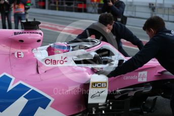 World © Octane Photographic Ltd. Formula 1 – F1 Pre-season Test 2 - Day 1. BWT Racing Point F1 Team RP20 – Lance Stroll. Circuit de Barcelona-Catalunya, Spain. Wednesday 26th February 2020.