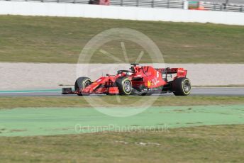 World © Octane Photographic Ltd. Formula 1 – F1 Pre-season Test 2 - Day 1. Scuderia Ferrari SF1000 – Sebastian Vettel. Circuit de Barcelona-Catalunya, Spain. Wednesday 26th February 2020.