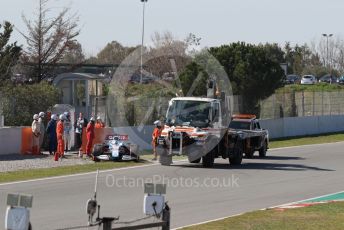 World © Octane Photographic Ltd. Formula 1 – F1 Pre-season Test 2 - Day 1. ROKiT Williams Racing FW43 – Nicholas Latifi. Circuit de Barcelona-Catalunya, Spain. Wednesday 26th February 2020.