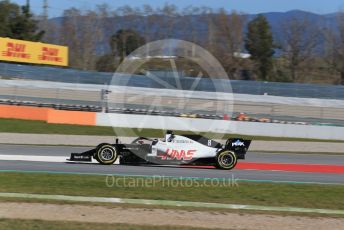 World © Octane Photographic Ltd. Formula 1 – F1 Pre-season Test 2 - Day 1. Haas F1 Team VF20 – Romain Grosjean. Circuit de Barcelona-Catalunya, Spain. Wednesday 26th February 2020.