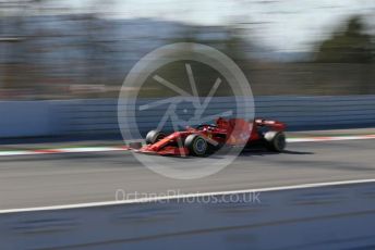 World © Octane Photographic Ltd. Formula 1 – F1 Pre-season Test 2 - Day 1. Scuderia Ferrari SF1000 – Sebastian Vettel. Circuit de Barcelona-Catalunya, Spain. Wednesday 26th February 2020.