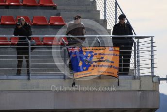 World © Octane Photographic Ltd. Formula 1 – F1 Pre-season Test 2 - Day 2. McLaren fans. Circuit de Barcelona-Catalunya, Spain. Thursday 27th February 2020.