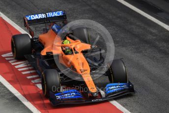 World © Octane Photographic Ltd. Formula 1 – F1 Pre-season Test 2 - Day 2. McLaren MCL35 – Lando Norris. Circuit de Barcelona-Catalunya, Spain. Thursday 27th February 2020.