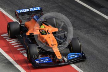 World © Octane Photographic Ltd. Formula 1 – F1 Pre-season Test 2 - Day 2. McLaren MCL35 – Lando Norris. Circuit de Barcelona-Catalunya, Spain. Thursday 27th February 2020.