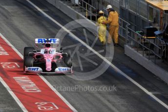 World © Octane Photographic Ltd. Formula 1 – F1 Pre-season Test 2 - Day 2. BWT Racing Point F1 Team RP20 – Lance Stroll. Circuit de Barcelona-Catalunya, Spain. Thursday 27th February 2020.