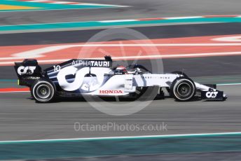 World © Octane Photographic Ltd. Formula 1 – F1 Pre-season Test 2 - Day 2. Scuderia AlphaTauri Honda AT01 – Pierre Gasly. Circuit de Barcelona-Catalunya, Spain. Thursday 27th February 2020.