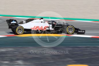 World © Octane Photographic Ltd. Formula 1 – F1 Pre-season Test 2 - Day 2. Haas F1 Team VF20 – Kevin Magnussen. Circuit de Barcelona-Catalunya, Spain. Thursday 27th February 2020.