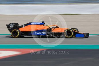 World © Octane Photographic Ltd. Formula 1 – F1 Pre-season Test 2 - Day 2. McLaren MCL35 – Lando Norris. Circuit de Barcelona-Catalunya, Spain. Thursday 27th February 2020.