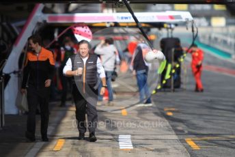 World © Octane Photographic Ltd. Formula 1 – F1 Pre-season Test 2 - Day 2. Zak Brown - Chief Executive of McLaren Racing.  Circuit de Barcelona-Catalunya, Spain. Thursday 27th February 2020.