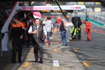 World © Octane Photographic Ltd. Formula 1 – F1 Pre-season Test 2 - Day 2. Zak Brown - Chief Executive of McLaren Racing. Circuit de Barcelona-Catalunya, Spain. Thursday 27th February 2020.