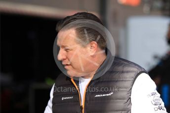 World © Octane Photographic Ltd. Formula 1 – F1 Pre-season Test 2 - Day 2. Zak Brown - Chief Executive of McLaren Racing.  Circuit de Barcelona-Catalunya, Spain. Thursday 27th February 2020.