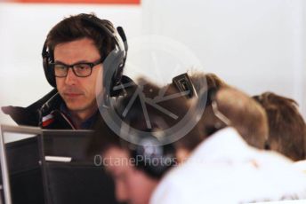 World © Octane Photographic Ltd. Formula 1 – F1 Pre-season Test 2 - Day 2. Toto Wolff - Executive Director & Head of Mercedes - Benz Motorsport. Circuit de Barcelona-Catalunya, Spain. Thursday 27th February 2020.