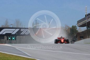 World © Octane Photographic Ltd. Formula 1 – F1 Pre-season Test 2 - Day 2. Scuderia Ferrari SF1000 – Sebastian Vettel. Circuit de Barcelona-Catalunya, Spain. Thursday 27th February 2020.