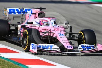 World © Octane Photographic Ltd. Formula 1 – F1 Pre-season Test 2 - Day 2. BWT Racing Point F1 Team RP20 – Lance Stroll. Circuit de Barcelona-Catalunya, Spain. Thursday 27th February 2020.