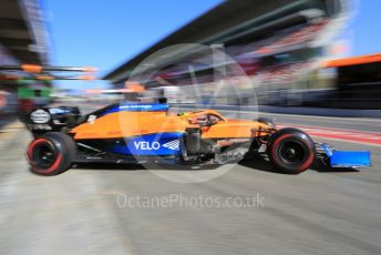 World © Octane Photographic Ltd. Formula 1 – F1 Pre-season Test 2 - Day 2. McLaren MCL35 – Lando Norris. Circuit de Barcelona-Catalunya, Spain. Thursday 27th February 2020.