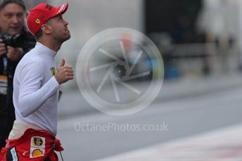 World © Octane Photographic Ltd. Formula 1 – F1 Pre-season Test 2 - Day 2. Scuderia Ferrari SF1000 – Sebastian Vettel. Circuit de Barcelona-Catalunya, Spain. Thursday 27th February 2020.