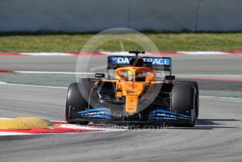 World © Octane Photographic Ltd. Formula 1 – F1 Pre-season Test 2 - Day 2. McLaren MCL35 – Lando Norris. Circuit de Barcelona-Catalunya, Spain. Thursday 27th February 2020.