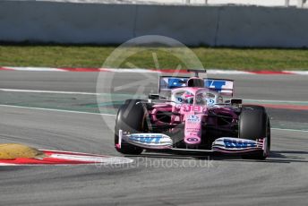 World © Octane Photographic Ltd. Formula 1 – F1 Pre-season Test 2 - Day 2. BWT Racing Point F1 Team RP20 – Lance Stroll. Circuit de Barcelona-Catalunya, Spain. Thursday 27th February 2020.