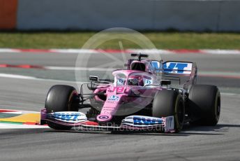 World © Octane Photographic Ltd. Formula 1 – F1 Pre-season Test 2 - Day 2. BWT Racing Point F1 Team RP20 – Lance Stroll. Circuit de Barcelona-Catalunya, Spain. Thursday 27th February 2020.