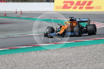 World © Octane Photographic Ltd. Formula 1 – F1 Pre-season Test 2 - Day 2. McLaren MCL35 – Lando Norris. Circuit de Barcelona-Catalunya, Spain. Thursday 27th February 2020.