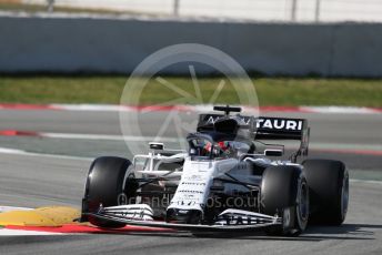 World © Octane Photographic Ltd. Formula 1 – F1 Pre-season Test 2 - Day 2. Scuderia AlphaTauri Honda AT01 – Pierre Gasly. Circuit de Barcelona-Catalunya, Spain. Thursday 27th February 2020.