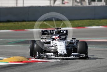 World © Octane Photographic Ltd. Formula 1 – F1 Pre-season Test 2 - Day 2. Scuderia AlphaTauri Honda AT01 – Pierre Gasly. Circuit de Barcelona-Catalunya, Spain. Thursday 27th February 2020.