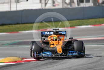 World © Octane Photographic Ltd. Formula 1 – F1 Pre-season Test 2 - Day 2. McLaren MCL35 – Lando Norris. Circuit de Barcelona-Catalunya, Spain. Thursday 27th February 2020.