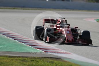 World © Octane Photographic Ltd. Formula 1 – F1 Pre-season Test 2 - Day 2. Scuderia Ferrari SF1000 – Sebastian Vettel. Circuit de Barcelona-Catalunya, Spain. Thursday 27th February 2020.