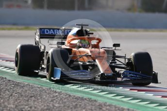 World © Octane Photographic Ltd. Formula 1 – F1 Pre-season Test 2 - Day 2. McLaren MCL35 – Lando Norris. Circuit de Barcelona-Catalunya, Spain. Thursday 27th February 2020.