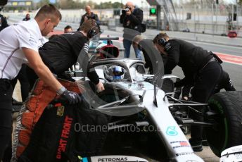 World © Octane Photographic Ltd. Formula 1 – F1 Pre-season Test 2 - Day 2. Mercedes AMG Petronas F1 W11 EQ Performance - Valtteri Bottas. Circuit de Barcelona-Catalunya, Spain. Thursday 27th February 2020.