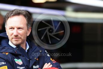 World © Octane Photographic Ltd. Formula 1 – F1 Pre-season Test 2 - Day 2. Christian Horner - Team Principal of Red Bull Racing. Circuit de Barcelona-Catalunya, Spain. Thursday 27th February 2020.