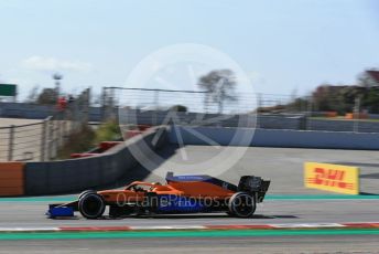 World © Octane Photographic Ltd. Formula 1 – F1 Pre-season Test 2 - Day 2. McLaren MCL35 – Lando Norris. Circuit de Barcelona-Catalunya, Spain. Thursday 27th February 2020.