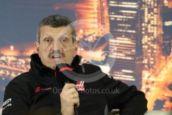 World © Octane Photographic Ltd. Formula 1 – F1 Pre-season Test 2 - Day 2 - Press Conference. Guenther Steiner - Team Principal of Haas F1 Team. Circuit de Barcelona-Catalunya, Spain. Thursday 27th February 2020.