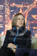 World © Octane Photographic Ltd. Formula 1 – F1 Pre-season Test 2 - Day 2 - Press Conference. Claire Williams - Deputy Team Principal of ROKiT Williams Racing. Circuit de Barcelona-Catalunya, Spain. Thursday 27th February 2020.