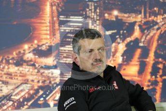 World © Octane Photographic Ltd. Formula 1 – F1 Pre-season Test 2 - Day 2 - Press Conference. Guenther Steiner - Team Principal of Haas F1 Team. Circuit de Barcelona-Catalunya, Spain. Thursday 27th February 2020.