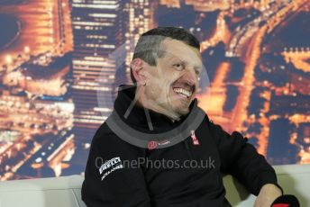 World © Octane Photographic Ltd. Formula 1 – F1 Pre-season Test 2 - Day 2 - Press Conference. Guenther Steiner - Team Principal of Haas F1 Team. Circuit de Barcelona-Catalunya, Spain. Thursday 27th February 2020.