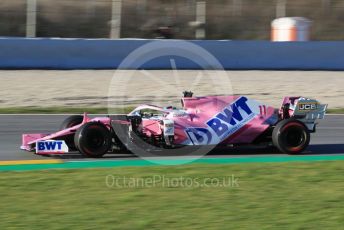 World © Octane Photographic Ltd. Formula 1 – F1 Pre-season Test 2 - Day 3. BWT Racing Point F1 Team RP20 - Sergio Perez. Circuit de Barcelona-Catalunya, Spain. Friday 28th February 2020.