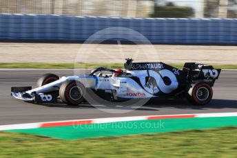 World © Octane Photographic Ltd. Formula 1 – F1 Pre-season Test 2 - Day 3. Scuderia AlphaTauri Honda AT01 – Daniil Kvyat. Circuit de Barcelona-Catalunya, Spain. Friday 28th February 2020.