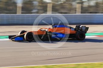 World © Octane Photographic Ltd. Formula 1 – F1 Pre-season Test 2 - Day 3. McLaren MCL35 – Carlos Sainz. Circuit de Barcelona-Catalunya, Spain. Friday 28th February 2020.