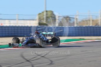 World © Octane Photographic Ltd. Formula 1 – F1 Pre-season Test 2 - Day 3. Mercedes AMG Petronas F1 W11 EQ Performance - Lewis Hamilton. Circuit de Barcelona-Catalunya, Spain. Friday 28th February 2020.