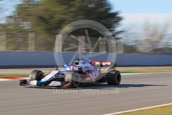 World © Octane Photographic Ltd. Formula 1 – F1 Pre-season Test 2 - Day 3. ROKiT Williams Racing FW 43 – George Russell. Circuit de Barcelona-Catalunya, Spain. Friday 28th February 2020.