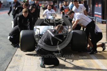 World © Octane Photographic Ltd. Formula 1 – F1 Pre-season Test 2 - Day 3. Mercedes AMG Petronas F1 W11 EQ Performance - Lewis Hamilton. Circuit de Barcelona-Catalunya, Spain. Friday 28th February 2020.