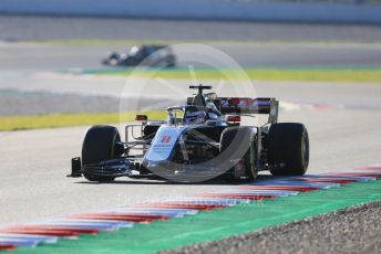 World © Octane Photographic Ltd. Formula 1 – F1 Pre-season Test 2 - Day 3. Haas F1 Team VF20 – Romain Grosjean and Renault Sport F1 Team RS20 – Daniel Ricciardo. Circuit de Barcelona-Catalunya, Spain. Friday 28th February 2020.